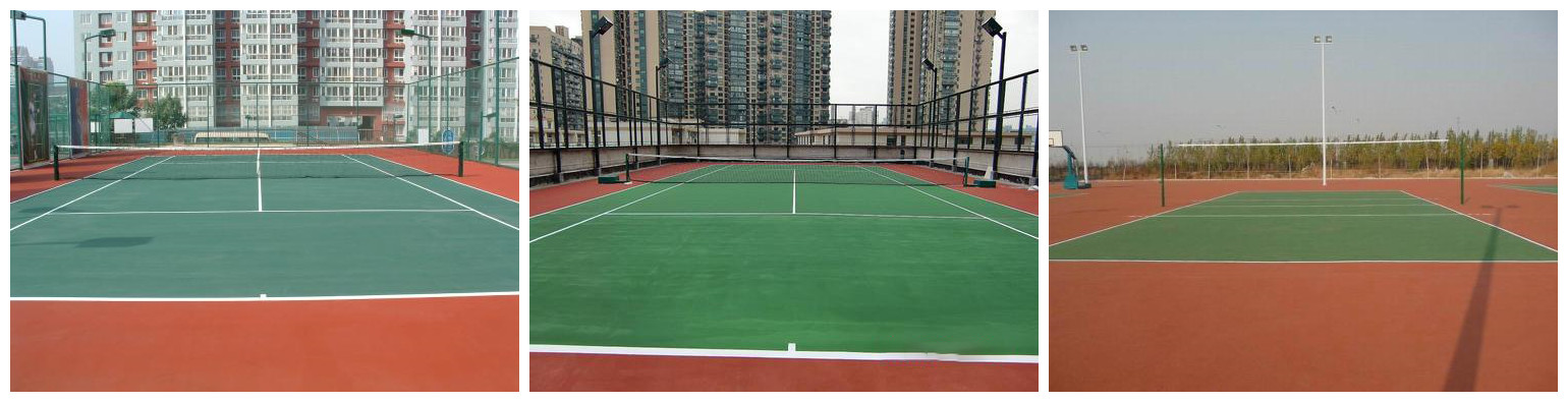 硅PU網球場地坪 硅PU網球場地坪